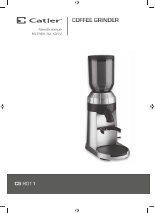 Manuál Catler CG 8011 Mlýnek na kávu