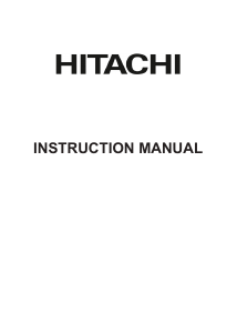 Manual Hitachi 22HE4202 LCD Television