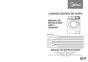 Manual de uso Midea MLCF102N2SNDF Lavasecadora