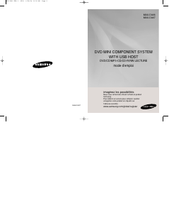 Mode d’emploi Samsung MAX-DA67 Stéréo