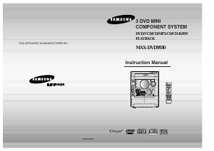 Handleiding Samsung MAX-DVD9930 Stereoset