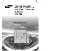 Handleiding Samsung MAX-T35 Stereoset