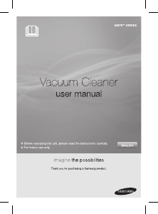 Manual Samsung SW7535 Vacuum Cleaner