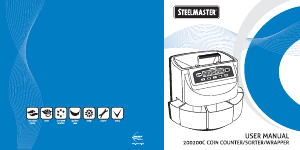 Manual Steelmaster 200200C Coin Counter