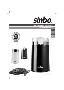 Manual Sinbo SCM 2934 Coffee Grinder