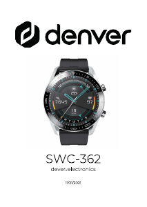 Manual Denver SWC-362 Smart Watch