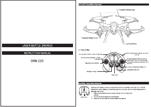 Brugsanvisning Denver DRB-220 Drone