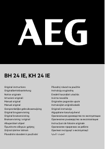 Manual AEG BH 24 IE Ciocan rotopercutor