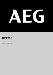 Manual AEG BR1218C Radio