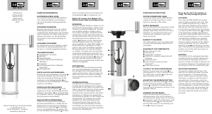 Manual AdHoc Mrs. Bean Coffee Grinder