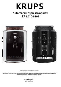 Manual Krups EA8010 Espresso Machine