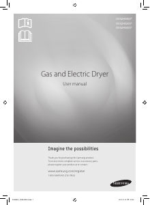 Mode d’emploi Samsung DV42H5000GW Sèche-linge