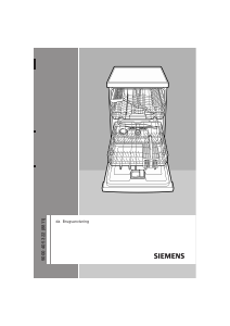 Brugsanvisning Siemens SN55E602EU Opvaskemaskine