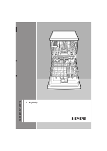 Käyttöohje Siemens SN55E602EU Astianpesukone