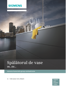 Manual Siemens SN578S04TE Maşină de spălat vase