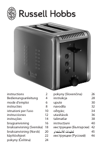 Bruksanvisning Russell Hobbs 20170-56 Illumina Brødrister