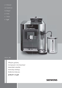 Kullanım kılavuzu Siemens TE716211RW Espresso makinesi