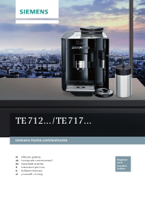 كتيب سيمنز TE717209RW ماكينة عمل قهوة إسبريسو