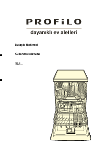 Kullanım kılavuzu Profilo BM3160EA Bulaşık makinesi