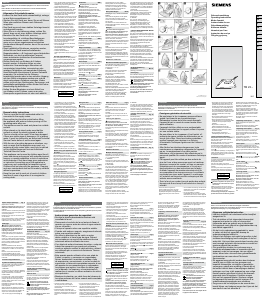 Manual de uso Siemens TB23380 Plancha