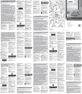 Manual Siemens TB56XTRM Fier de călcat