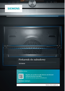 Instrukcja Siemens VB578D0S0 Piekarnik