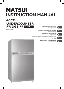 Manual Matsui MUC50S15E Fridge-Freezer