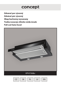 Manual Concept OPV3760BC Cooker Hood