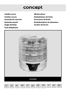 Manual Concept SO2090 Deshidrator de alimente