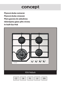 Návod Concept PDV7460WH Pánt