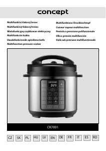 Manual Concept CK7001 Multicooker