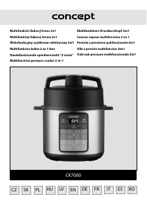 Manual Concept CK7000 Multi Cooker