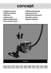 Rokasgrāmata Concept VP5243 Putekļu sūcējs