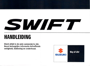 Handleiding Suzuki Swift (2010)