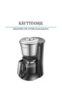 Käyttöohje Helkama CM-337BEA Kahvikone