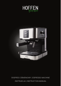 Instrukcja Hoffen CM-0473 Ekspres do espresso