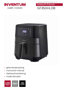 Manual Inventum GF350HLDB Deep Fryer