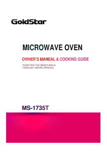 Handleiding LG MS-1735T Magnetron