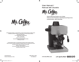 Manual Mr. Coffee BVCM-ECM260 Coffee Machine