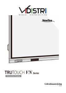 Handleiding Newline TT-6518VN Trutouch Interactief whiteboard