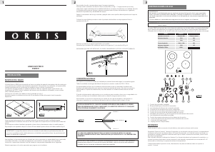 Manual de uso Orbis EV4DEO Placa