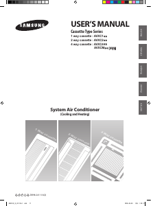 Handleiding Samsung AVXCMH036EA Airconditioner