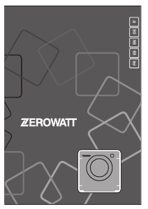 Manual Zerowatt OZ4 127 2DE Máquina de lavar roupa