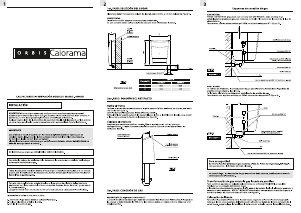 Manual de uso Orbis 4024GO Calefactor