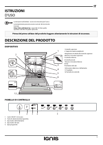 Manuale Ignis GIE 2B19 Lavastoviglie