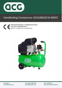 Handleiding ACG ACG24/10-BASIC Compressor