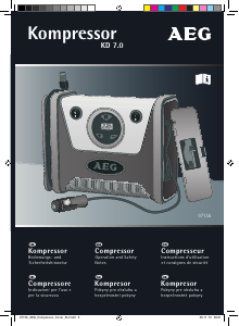 Manuale AEG KD 7.0 Compressore