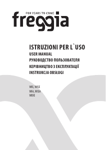 Manuale Freggia WIA107 Lavatrice