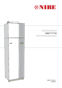 Käyttöohje Nibe F750 Lämpöpumppu