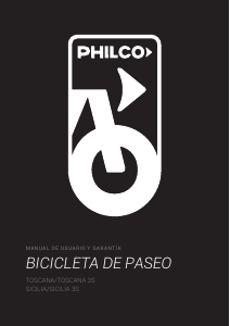 Manual de uso Philco Sicilia 3S Bicicleta